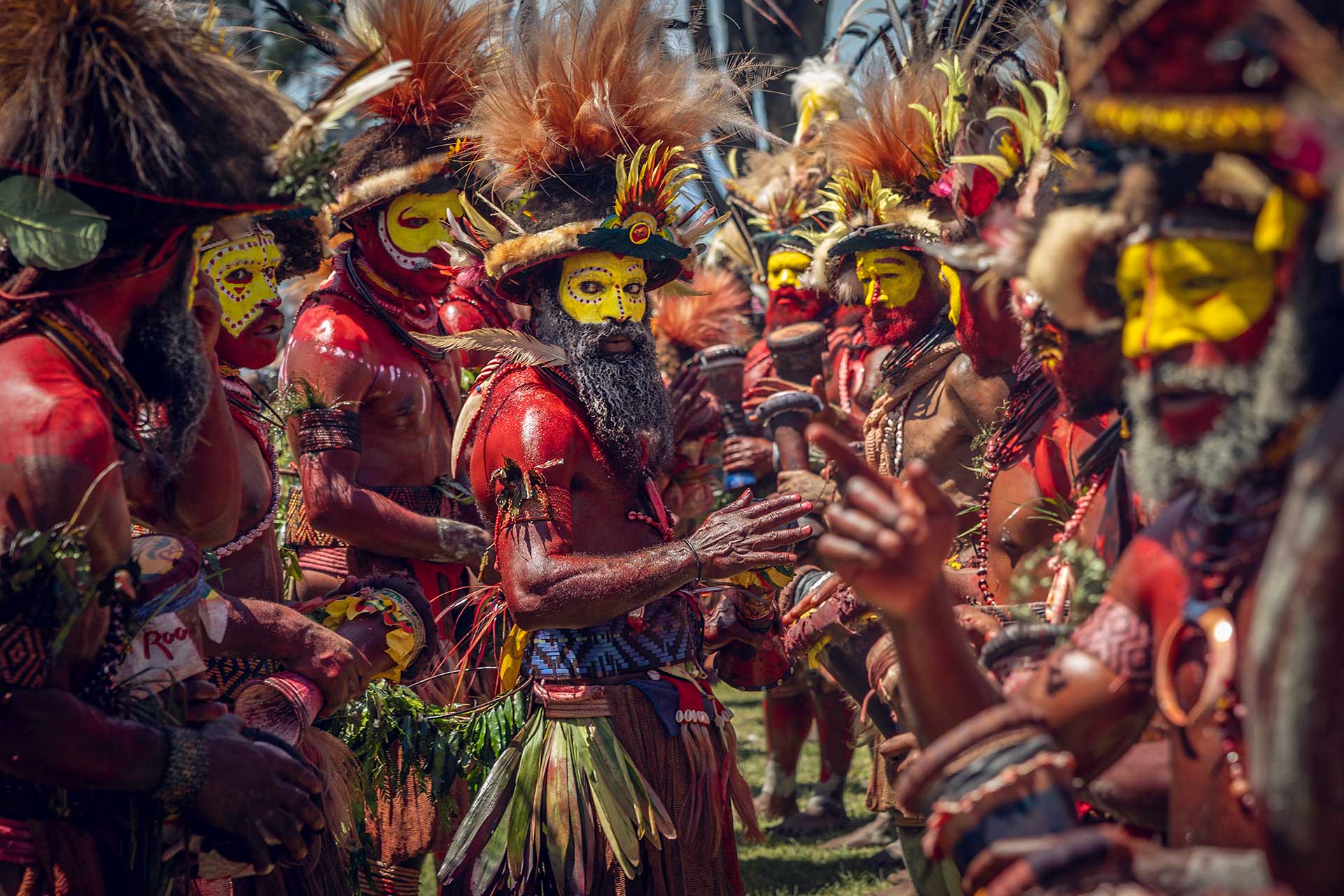 Huli Wigmen Tribe of Papua New Guinea, PhotoTravel
